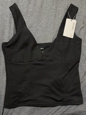 ReoRia Black Strapless Shaping Bodysuit